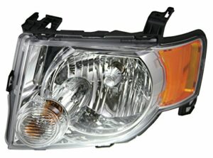 Headlight Headlamp LH Left Driver Side for 08-12 Ford Escape & Hybrid