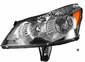 Headlight Headlamp LH Left Hand Driver Side for 09-12 Chevy Traverse LS & LT
