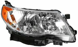 Headlight Headlamp Passenger Side Right Hand RH for 09-13 Subaru Forester