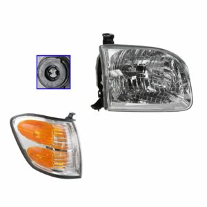 Headlight Lamp Corner Turn Signal RH Passenger Side for 01-04 Toyota Sequoia