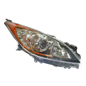Halogen Headlight Headlamp Passenger Side Right RH for 10-13 Mazda3 Mazda 3