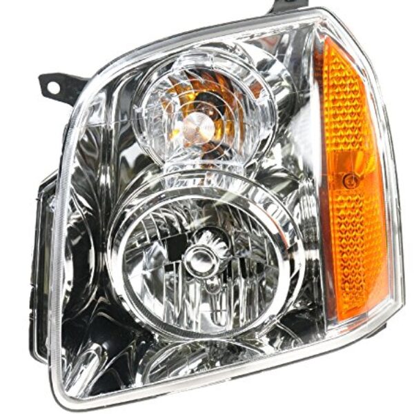 Headlight Headlamp Driver Side Left Hand LH for 07-13 GMC Yukon & XL SUV