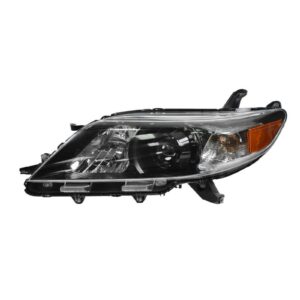 Halogen Headlight Headlamp Driver Side Left LH LF for 11-13 Toyota Sienna SE