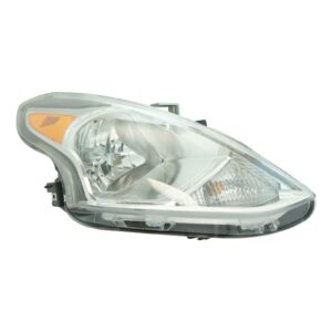 Halogen Headlight Lamp Assembly RH RF Passenger Side Compatible With Nissan Versa