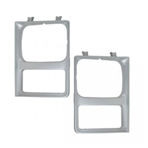 Headlight Trim Bezel Surround Pair Set Compatible with Blazer Suburban Pickup Truck