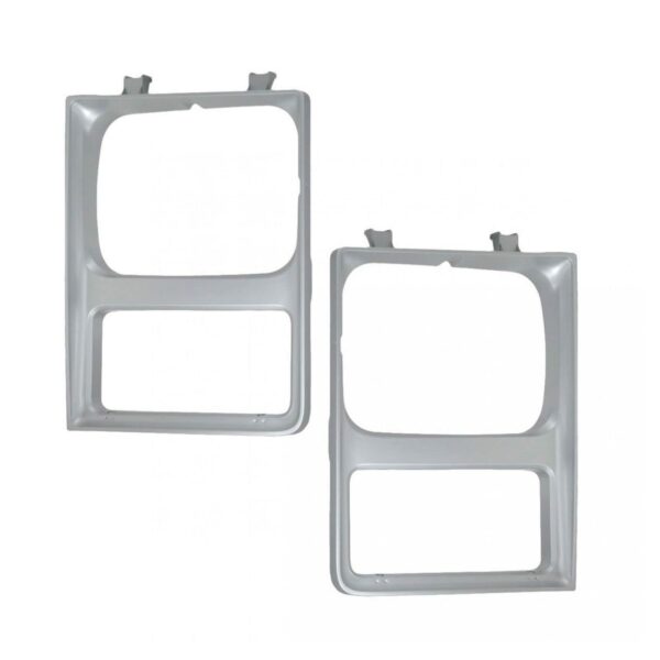 Headlight Trim Bezel Surround Pair Set Compatible with Blazer Suburban Pickup Truck
