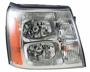 Headlight Headlamp Passenger Side Right RH for 02 Cadillac Escalade EXT Pickup