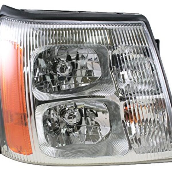 Headlight Headlamp Passenger Side Right RH for 02 Cadillac Escalade EXT Pickup