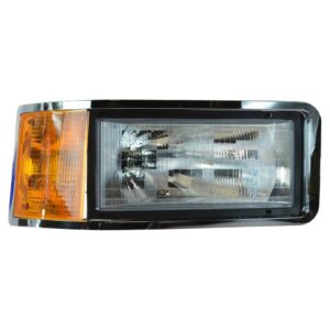 Headlight & Bezel with Parking Lamp Assembly RH Passenger side for Mack
