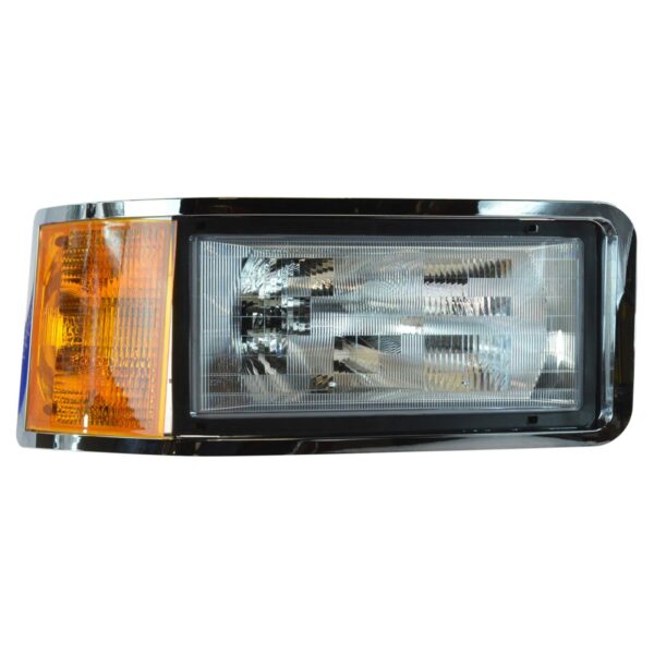 Headlight & Bezel with Parking Lamp Assembly RH Passenger side for Mack