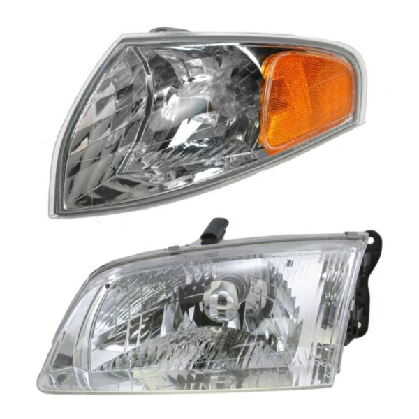 Headlight Corner Light Lamp Kit Driver Side Left LH for 00-02 Mazda 626
