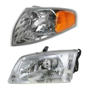 Headlight Corner Light Lamp Kit Driver Side Left LH for 00-02 Mazda 626