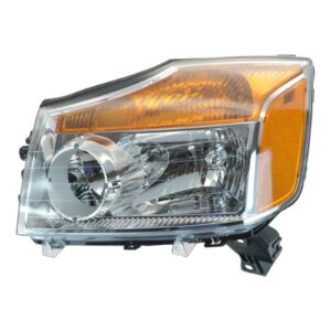 Headlight Headlamp Driver Side Left LH For Nissan Titan Pickup Truck