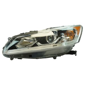 Halogen Headlight Lamp Assembly LH LF Driver Side for Honda Accord LX Sedan