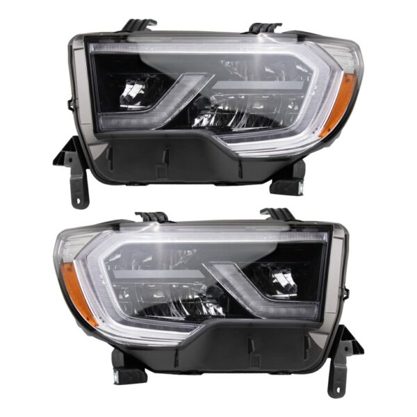 Headlight Set Compatible with 2018-2020 Toyota Sequoia