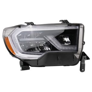 Right Headlight Compatible with 2018-2020 Toyota Sequoia