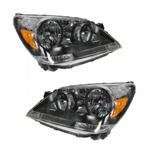 Headlights Headlamps Left & Right Pair Set for 05-07 Honda Odyssey