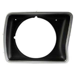 Right Headlight Bezel Compatible with 1978-1979 Ford Bronco F-150