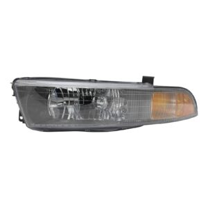 Headlight Headlamp Driver Side Left LH Compatible with 02-03 Mitsubishi Galant