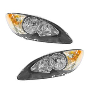 Headlight Headlamp LH Left RH Right Pair Set for 09-12 International ProStar