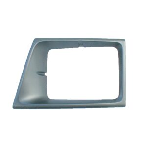 Silver Gray Headlight Headlamp Bezel LH Left Driver Side Compatible with 92-96 Van E Series