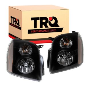 TRQ Performance Headlight Set Fits 2007-2014 GMC Yukon