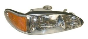 Headlight Headlamp Passenger Side Right RH Fits 98-02 Ford Escort Tracer