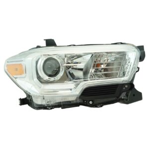 Halogen Headlight Lamp RH RF Passenger Side for Toyota Tacoma Truck Pickup