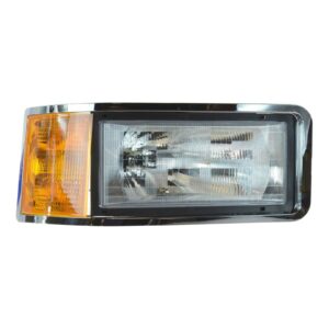 Headlight & Bezel with Parking Lamp Assembly RH Passenger side for Mack