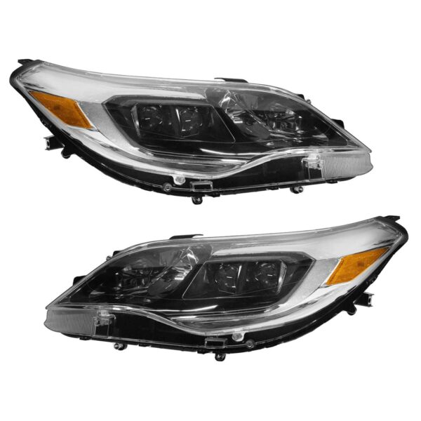Headlight Headlamp Halogen Driver & Passenger Side Pair for 13-14 Toyota Avalon