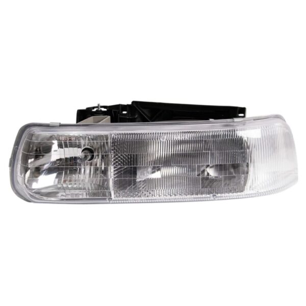 Left Headlight Compatible with 99-02 Chevrolet Silverado 00-06 Suburban Tahoe