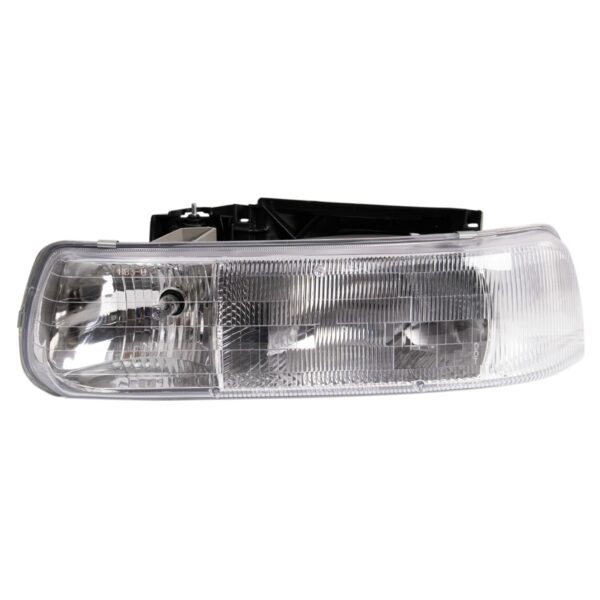 Left Headlight Compatible with 99-02 Chevrolet Silverado 00-06 Suburban Tahoe