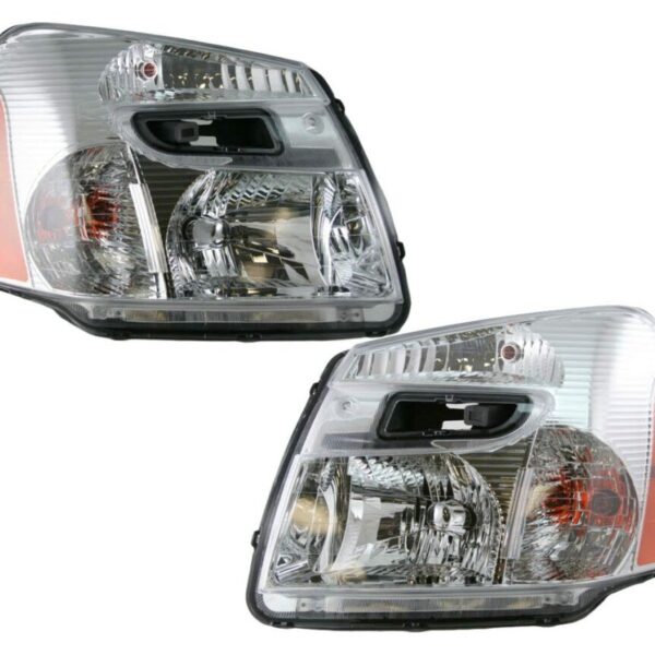 Headlight Assembly Compatible With 2005-2009 Chevrolet Equinox Driver and Passenger Side