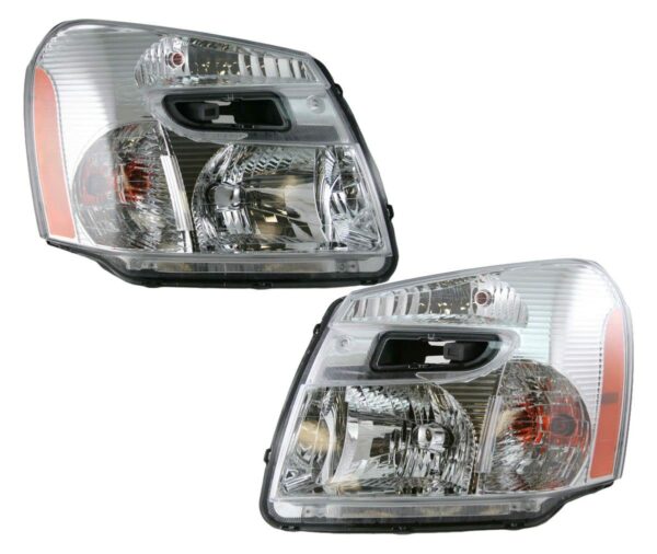 Headlight Assembly Compatible With 2005-2009 Chevrolet Equinox Driver and Passenger Side