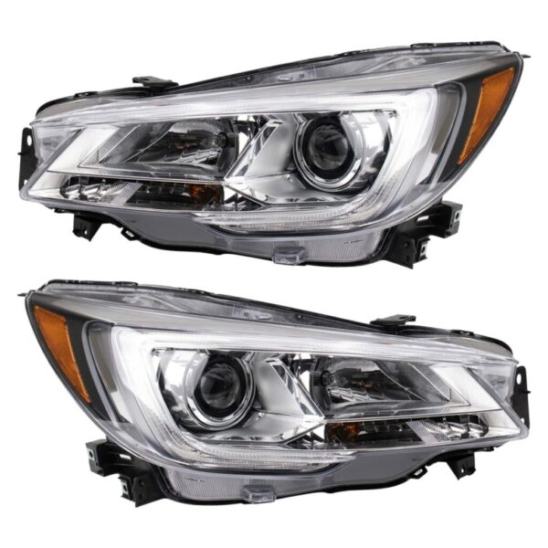 Headlight Set Compatible with 2019-2020 Subaru Ascent