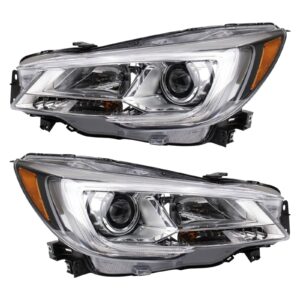 Headlight Set Compatible with 2019-2020 Subaru Ascent
