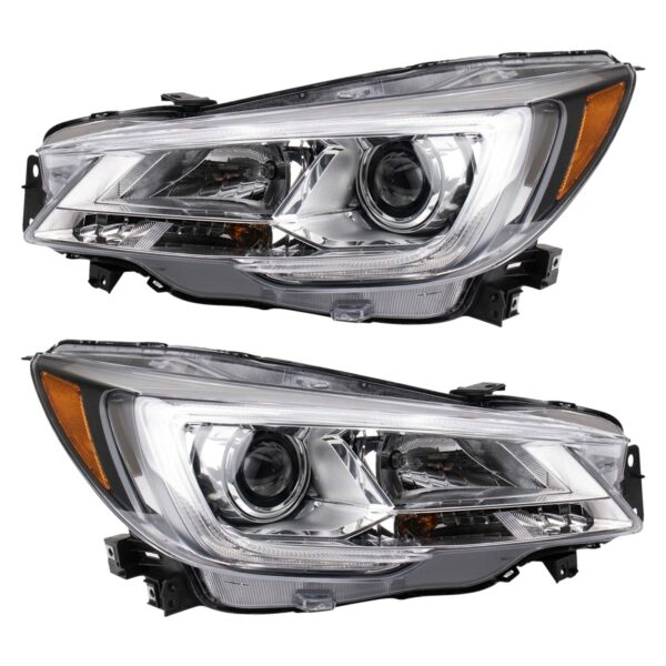 Headlight Set Compatible with 2019-2020 Subaru Ascent