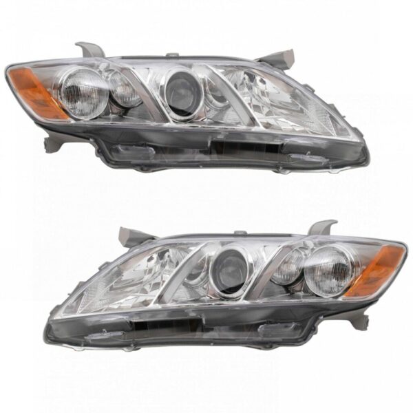 Headlight Set Compatible with 2007-2009 Toyota Camry