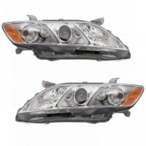 Headlight Set Compatible with 2007-2009 Toyota Camry