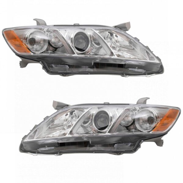 Headlight Set Compatible with 2007-2009 Toyota Camry