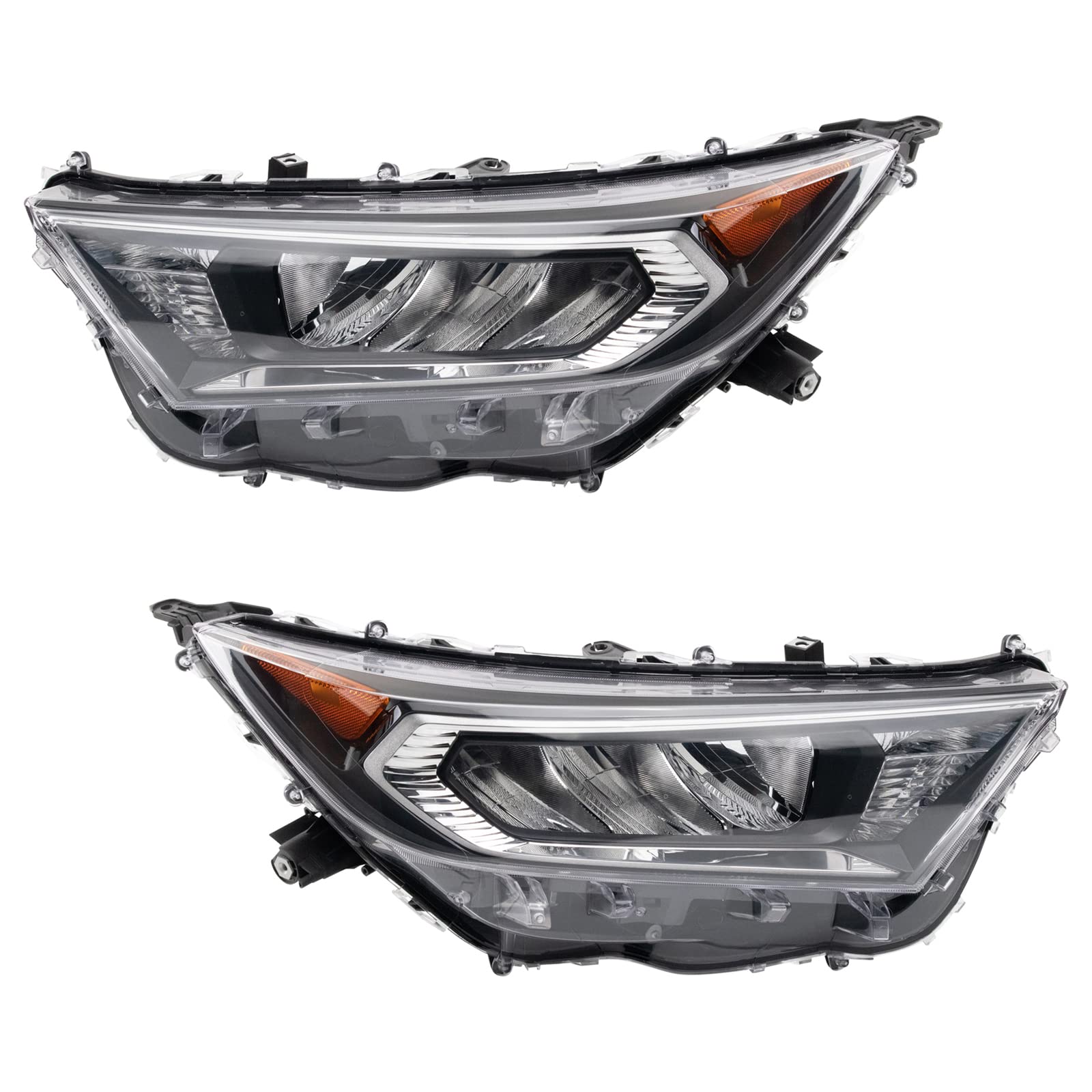 Headlight Set Compatible with 2019-2021 Toyota RAV4