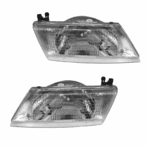Headlights Headlamps Pair Set Left LH & Right RH For Nissan 200SX Sentra