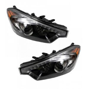 1A Auto Headlight Set Compatible with 2015-2016 Kia Forte Forte Koup Forte5