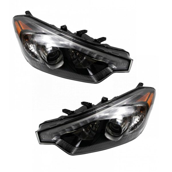 1A Auto Headlight Set Compatible with 2015-2016 Kia Forte Forte Koup Forte5
