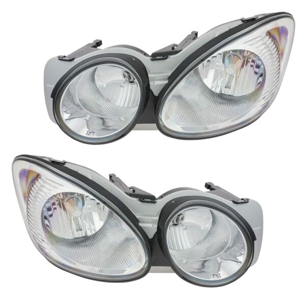 Front Headlamp Headlight Lamp Light LH & RH Pair Set for 05-07 Buick LaCrosse