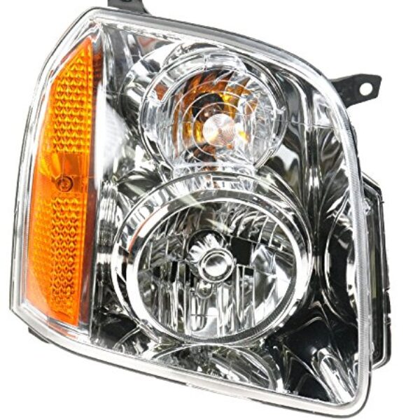 Headlight Headlamp Passenger Side Right Hand RH for 07-13 GMC Yukon & XL SUV
