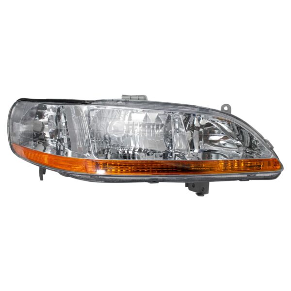 Headlight Headlamp Passenger Side Right RH Compatible with 98-00 Honda Accord