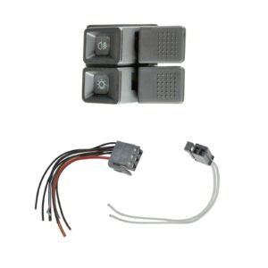 Headlight Headlamp Switch w/ Plugs Wiring for Ford Mustang GT w/ Foglights