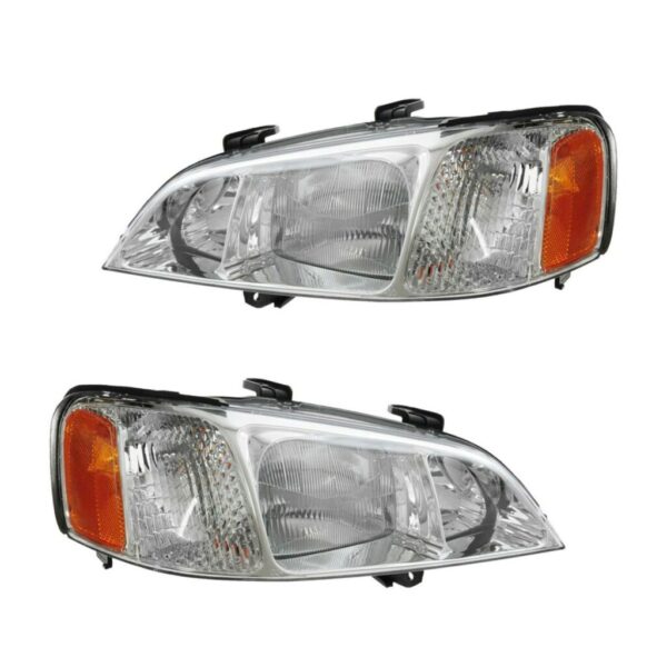 Headlights Headlamps Left & Right Pair Set for 99-01 Acura TL