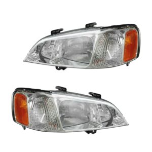 Headlights Headlamps Left & Right Pair Set for 99-01 Acura TL
